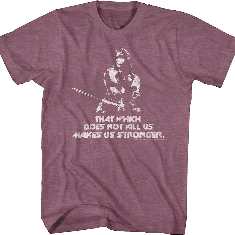 Vintage That Which Does Not Kill Us Conan The Barbarian T-Shirt