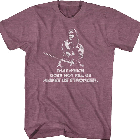 Vintage That Which Does Not Kill Us Conan The Barbarian T-Shirt