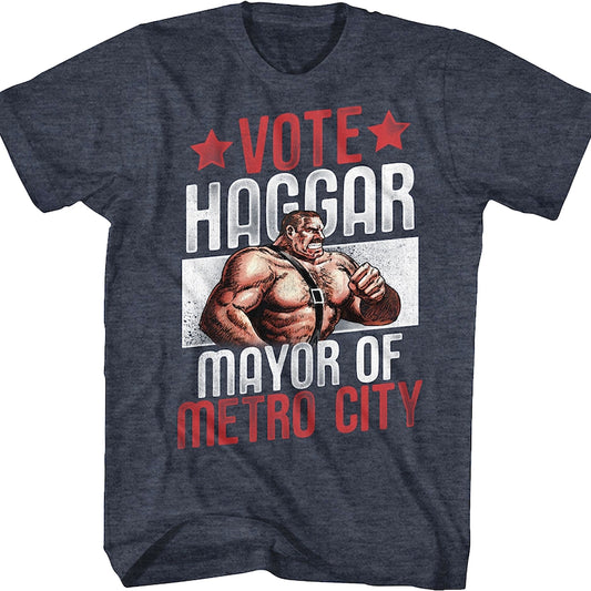 Vote Haggar Final Fight T-Shirt