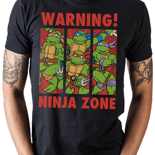 Warning Teenage Mutant Ninja Turtles T-Shirt