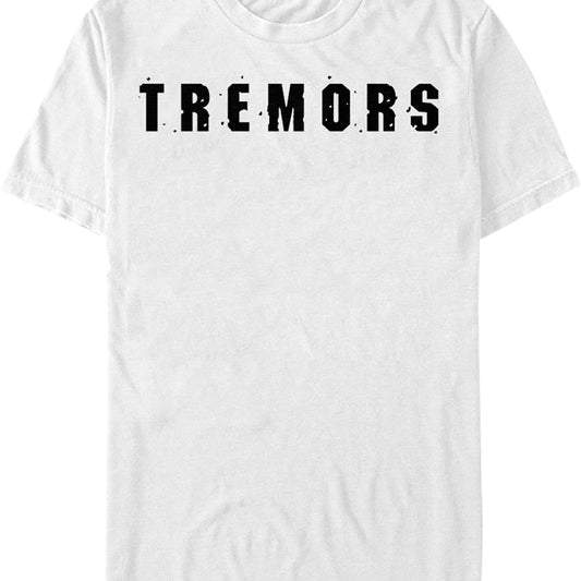 White Logo Tremors T-Shirt
