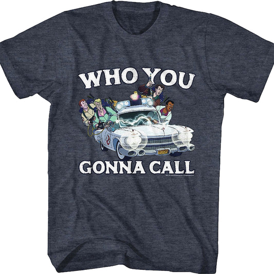 Who You Gonna Call Real Ghostbusters Cast T-Shirt