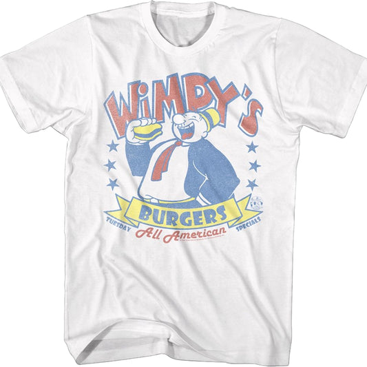 Wimpy's Burgers Popeye T-Shirt