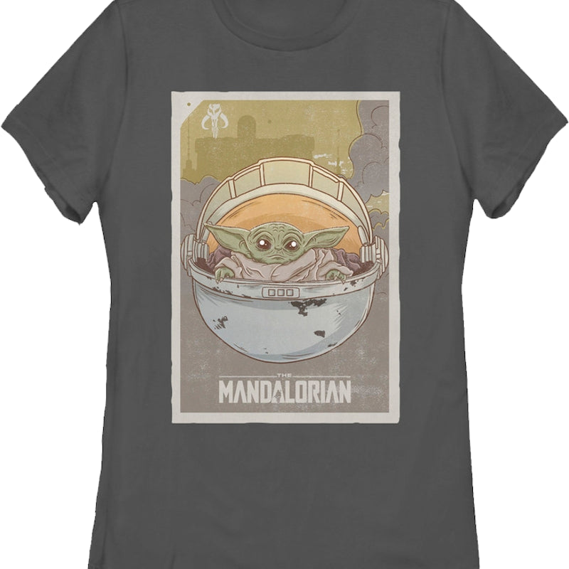 Womens Star Wars The Mandalorian The Child Shirt