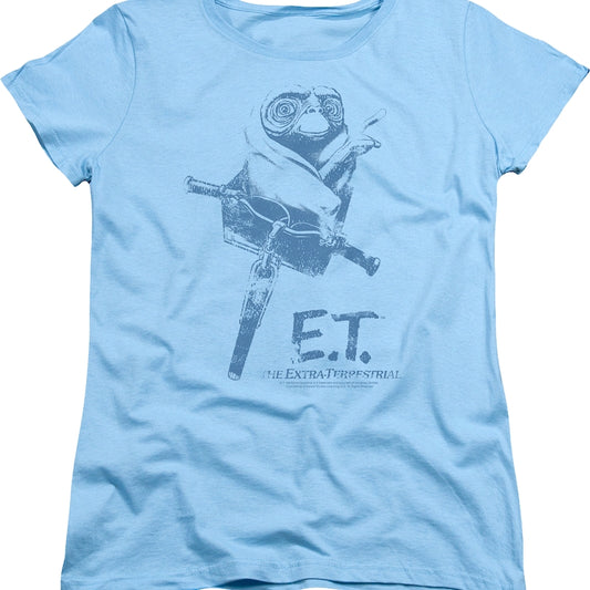 Womens Bike Ride ET Shirt