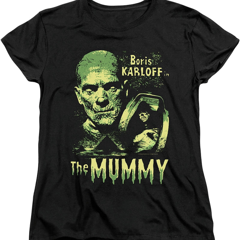 Womens Boris Karloff The Mummy Shirt