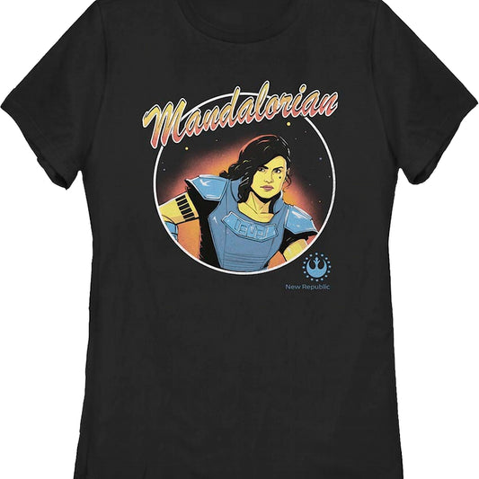 Womens Cara Dune The Mandalorian Star Wars Shirt