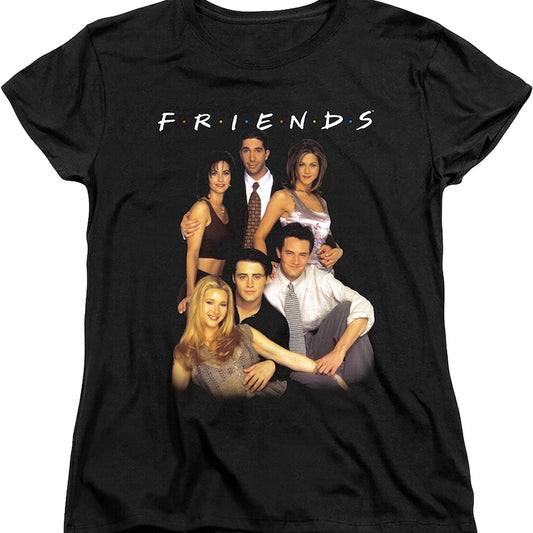 Womens Cast Photo Friends Shirt