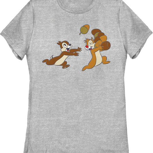 Womens Catching Up Chip 'n Dale Rescue Rangers Shirt