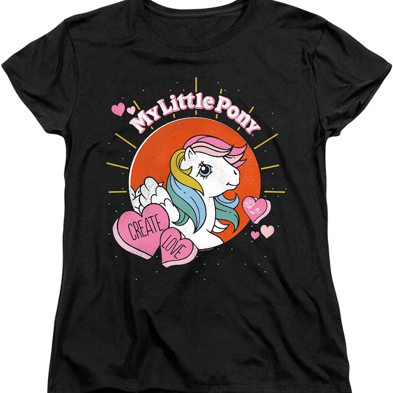 Womens Create Love My Little Pony Shirt