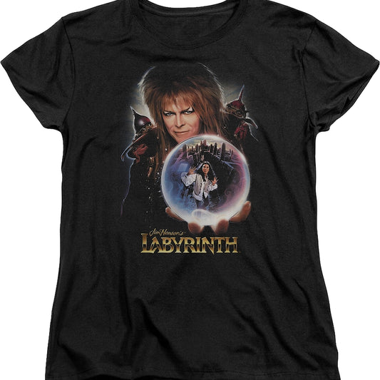 Womens Crystal Ball Labyrinth Shirt