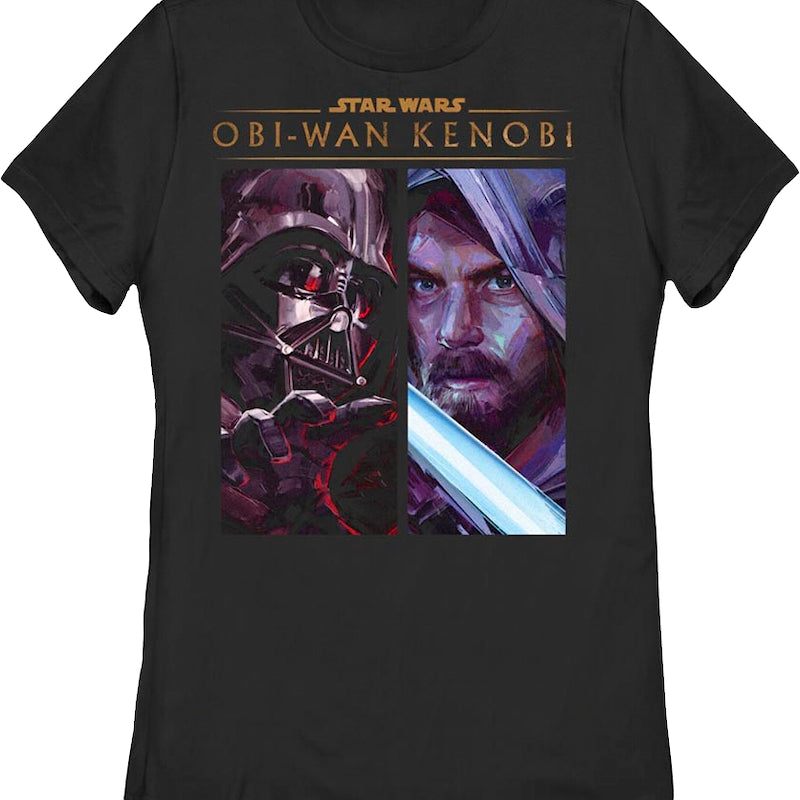 Womens Darth Vader and Obi-Wan Kenobi Star Wars Shirt