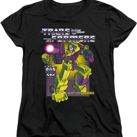 Womens Decepticon Devastator Transformers Shirt