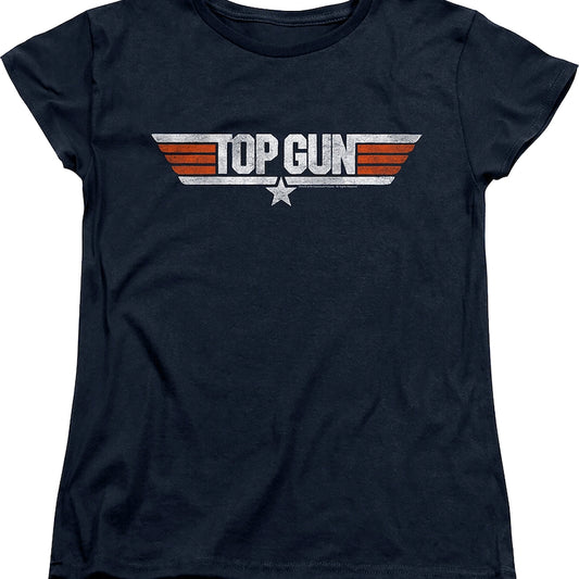 Womens Classic Logo Top Gun Shirt