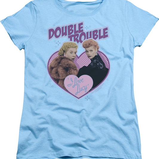 Womens Double Trouble I Love Lucy Shirt
