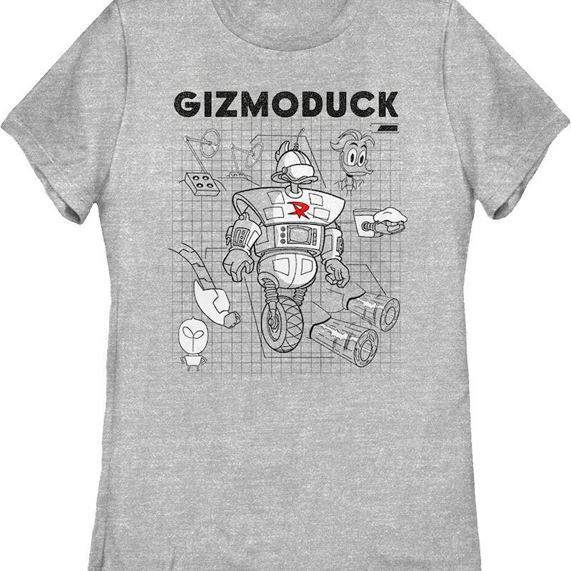 Womens Gizmoduck DuckTales Shirt
