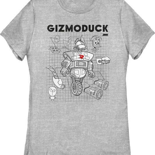 Womens Gizmoduck DuckTales Shirt
