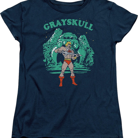 Womens Grayskull Masters of the Universe Shirt