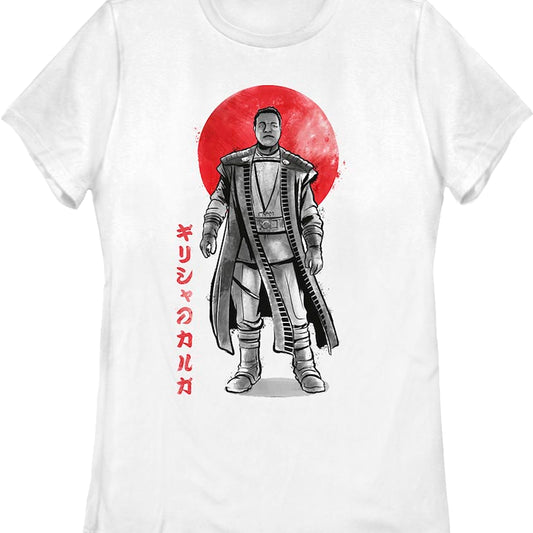 Womens Greef Karga Sketch The Mandalorian Star Wars Shirt