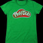 Womens Green Play-Doh Shirt