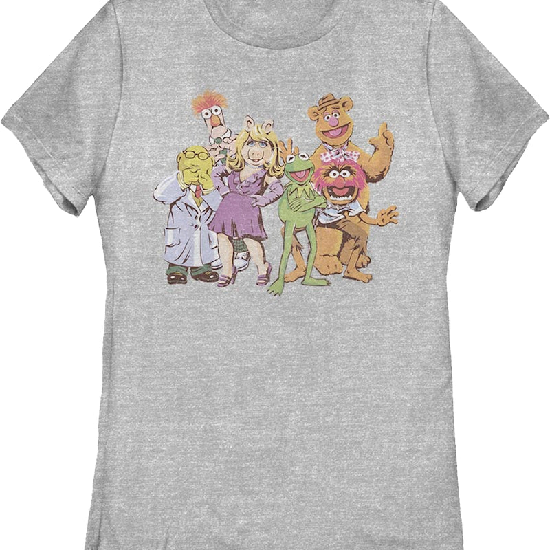 Womens Group Picture Muppets Shirt