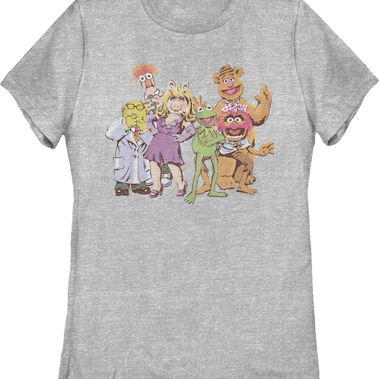 Womens Group Picture Muppets Shirt