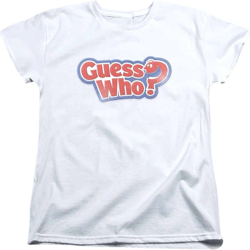 Womens Guess Who Shirt