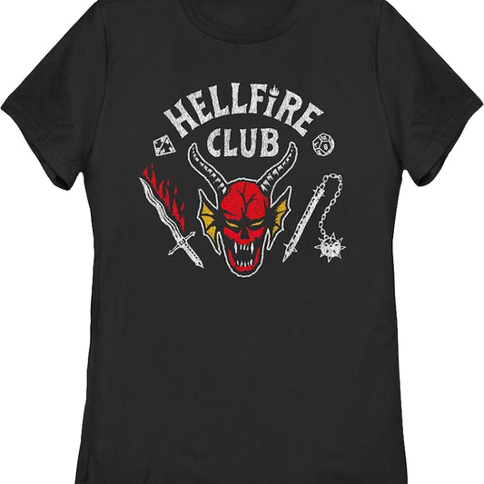 Womens Hellfire Club Stranger Things Shirt