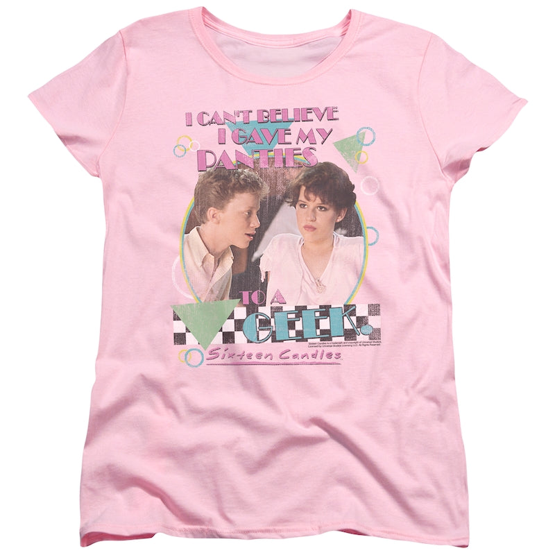 Womens I Gave My Panties To A Geek Sixteen Candles Shirt