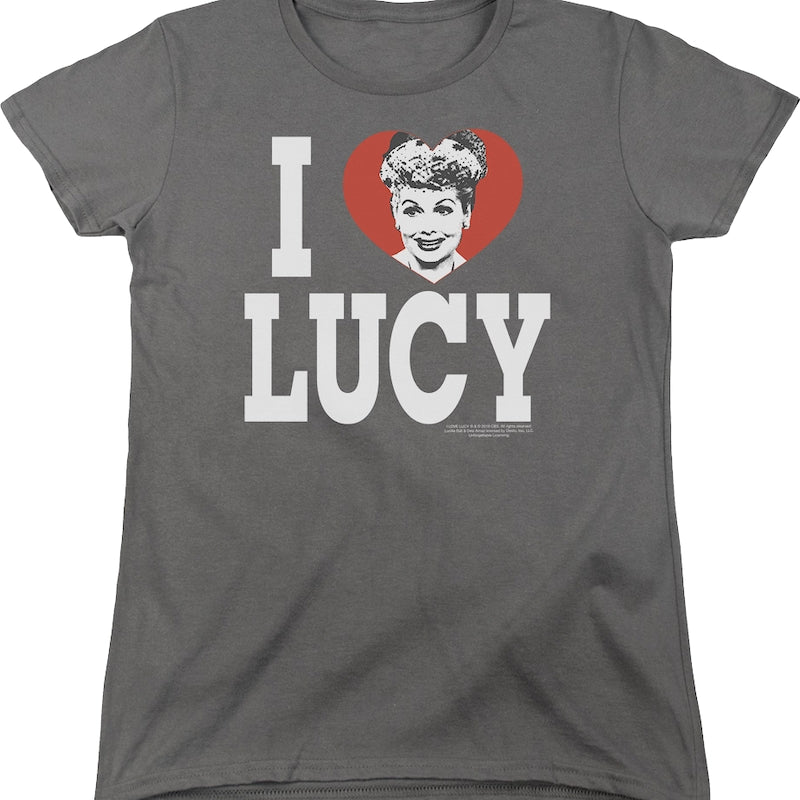 Womens I Love Lucy Shirt