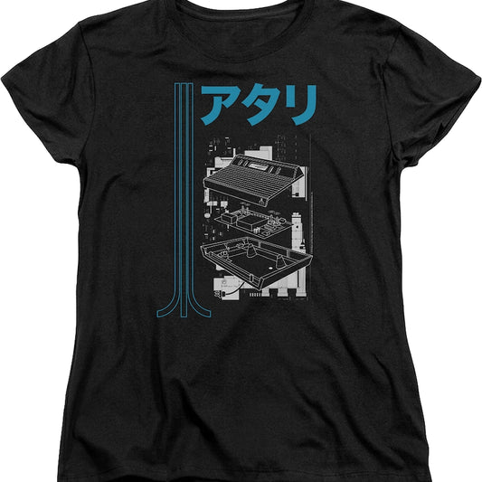 Womens Japanese Schematic Atari Shirt