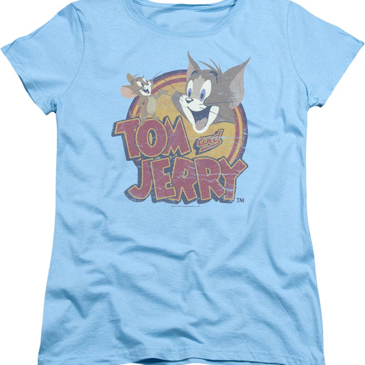 Womens Logo Tom and Jerry Shirt