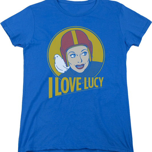 Womens Lucy and Superman I Love Lucy Shirt