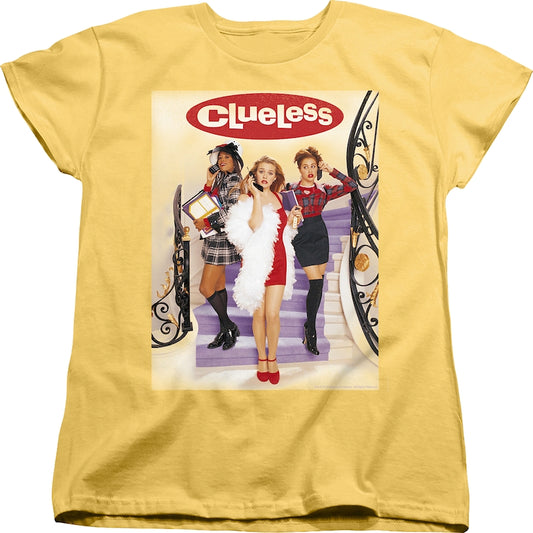 Womens Movie Poster Staircase Clueless Shirt