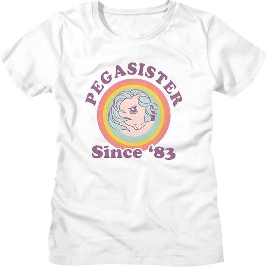Womens Pegasister Since '83 My Little Pony Shirt