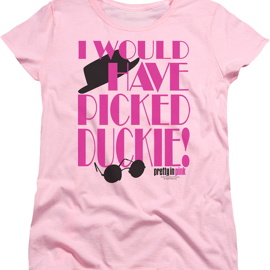 Womens Picked Duckie Pretty In Pink Shirt