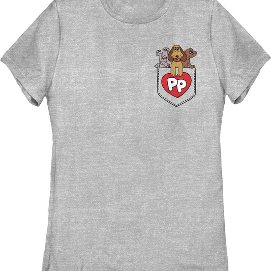Womens Pocket Logo Pound Puppies Shirt
