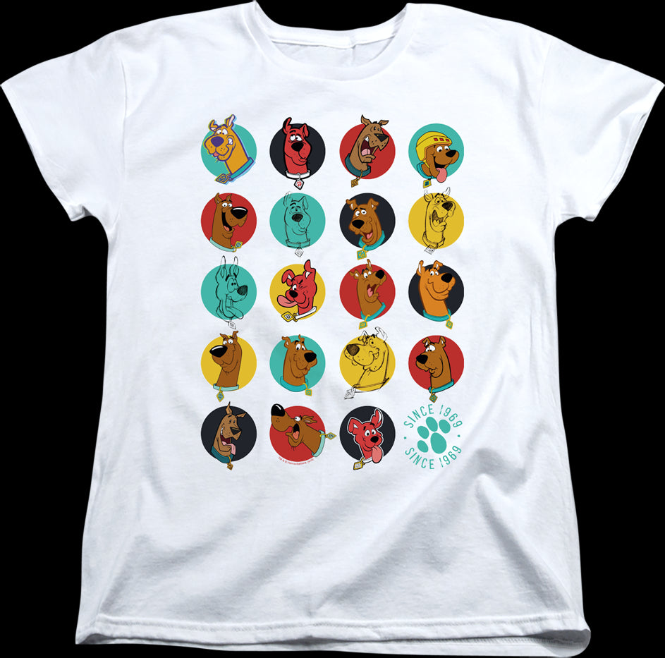 Womens Pop Art Scooby-Doo Shirt