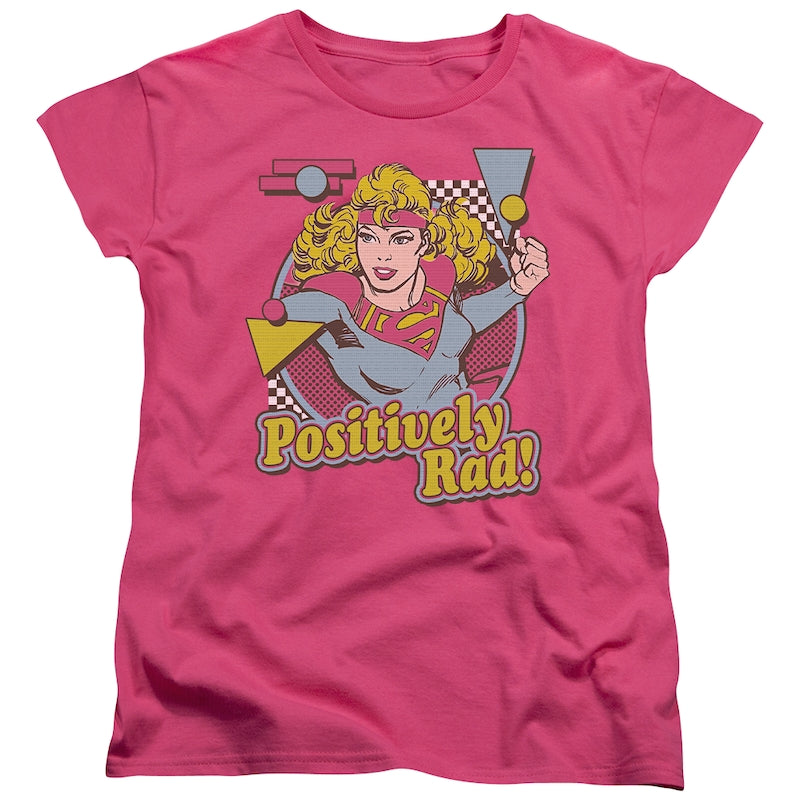 Womens Positively Rad Supergirl Shirt
