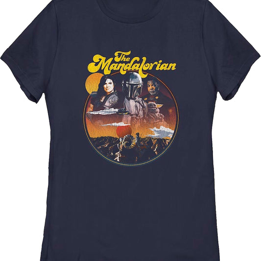 Womens Razor Crest Crew The Mandalorian Star Wars Shirt