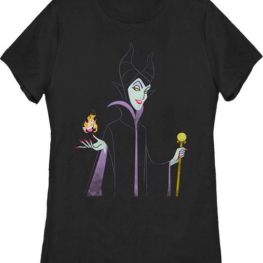 Womens Retro Maleficent Sleeping Beauty Shirt
