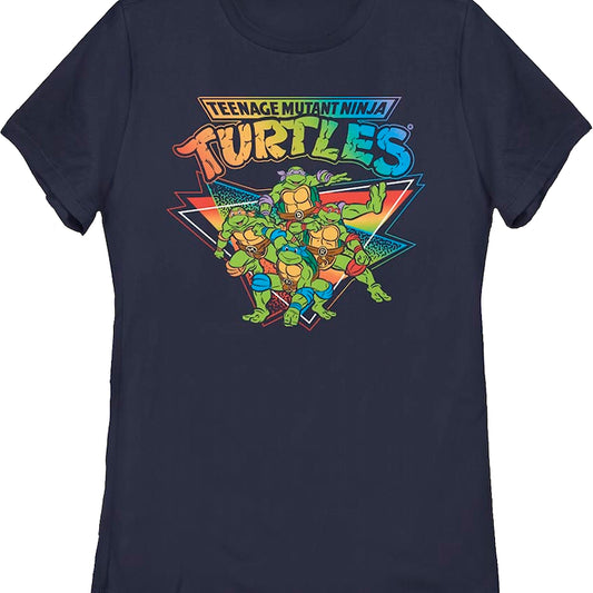 Womens Retro Teenage Mutant Ninja Turtles Shirt