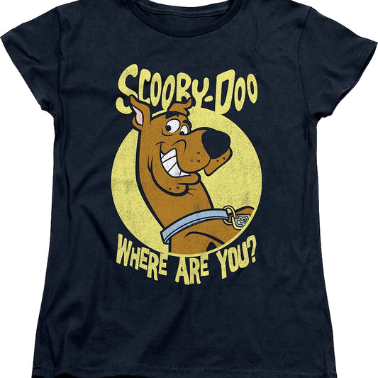 Womens Scooby-Doo Where Are You Shirt