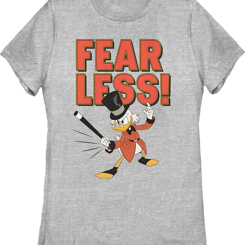 Womens Scrooge McDuck Fearless DuckTales Shirt