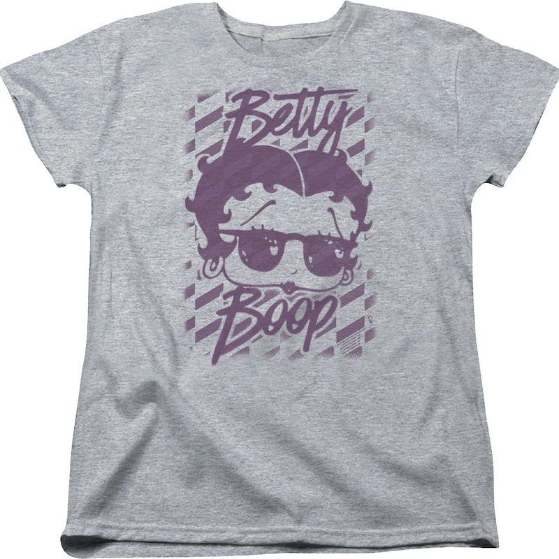 Womens Shades Betty Boop Shirt