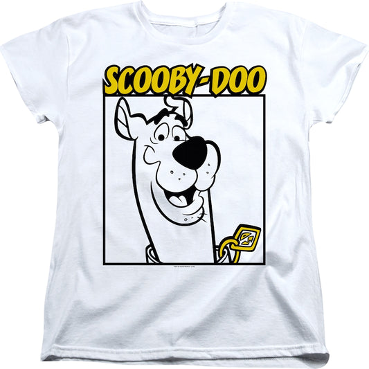 Womens Sketch Scooby-Doo Shirt