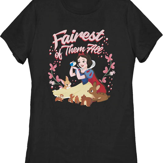 Womens Snow White Fairest Of Them All Disney Shirt