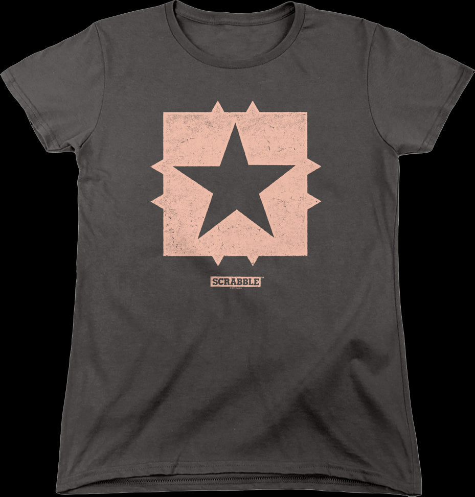 Womens Star Scrabble Shirt