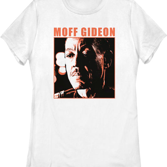 Womens The Mandalorian Moff Gideon Photo Star Wars Shirt