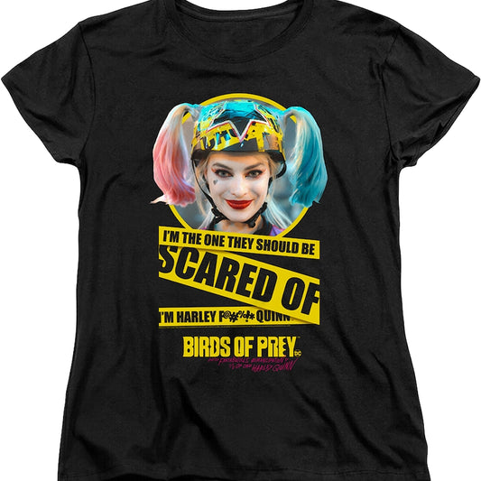 Womens They Should Be Scared Of Harley Quinn Birds Of Prey Shirt